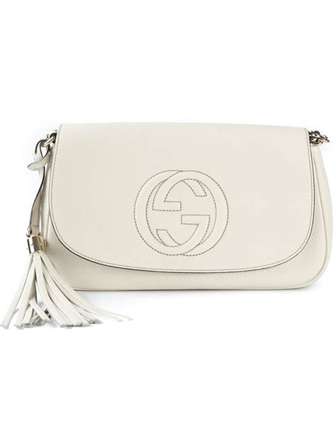 gucci soho crossbody white